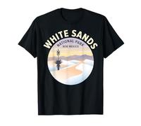 White Sands National Park Nuevo México Retro YUCCA Desert Art Camiseta