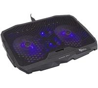 White Shark Ice Warrior Base de Refrigeración Portatil de 15.6 a 17,3, 4 Ventiladores, USB, Silencioso, LED