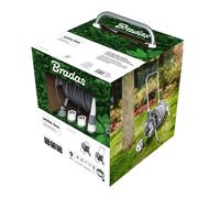 WHITE SILVER PLUS Juego de carro con manguera de agua de 50 m Carro con mangu...