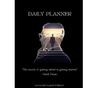 White Simple Daily Planner: 100 Pages to Plan Your Hourly Tasks & Organize Your Day from 6 AM to 11 PM