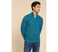 White Stuff Attadale Funnel Neck Jumper Mid Teal Talla: XS | Jerséis cuello Alto Outlet | Hombre | Cian