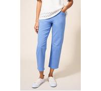 White Stuff Blake Straight Crop Jean Mid Blue Talla: 18R | Vaqueros Rectos Outlet | Mujer | Azul
