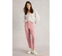 White Stuff Blake Straight Crop Jean Mid Pink Talla: 18 REGULAR | Pantalones Rectos Outlet | Mujer | Rosa