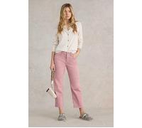 White Stuff Blake Straight Crop Jean Ty Pink Talla: 16R | Vaqueros Rectos Outlet | Mujer | Rosa