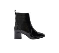 White Stuff Cilla Patent Mid Heel Boot Pure Black Talla: 3 | Outlet | Mujer | Negro