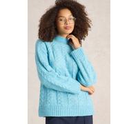 White Stuff Cleo Jumper Bright Blue Talla: 10 | Jerséis de Punto Outlet | Mujer | Azul