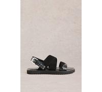 White Stuff Dolly Western Sandal Pure Black Talla: 4 | Chancletas Outlet | Mujer | Negro