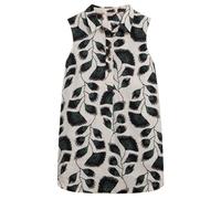 White Stuff Evelyn Sleevele Linen Tunic Black Printed Talla: 8 PETITE | Camisetas de Tirantes Outlet | Mujer | Blanco