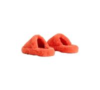 White Stuff Faux Fur Mule Slipper Mid Coral Talla: M | Chancletas Outlet | Mujer | Naranja