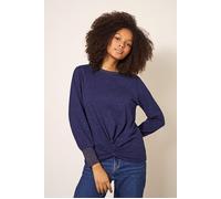 White Stuff Frankie Sparkle Top Dark Navy Talla: 16 | Manga larga Outlet | Mujer | Azul