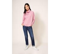 White Stuff Funnel Sweat Top Dark Pink Talla: 10 | Sudaderas con Capucha Outlet | Mujer | Rosa