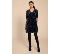 White Stuff Kate Mini Dress Teal Printed Talla: 6R | Mini Vestidos Outlet | Mujer | Cian