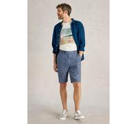 White Stuff Linen Chino Short Mid Blue Talla: W38 SHORT | Pantalones Cortos Outlet | Hombre | Azul