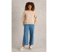 White Stuff Lovely Boxy Jumper Light Natural Talla: 18 | Sudaderas con Capucha Outlet | Mujer