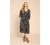 White Stuff Lucy Eco Vero Mini Dress Black Printed Talla: 6 PETITE | Vestidos Midi Outlet | Mujer | Negro