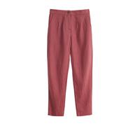 White Stuff Maddie Linen Trouser Mid Plum Talla: 20 | Pantalones Formales Outlet | Mujer | Blanco