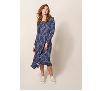 White Stuff Madeline Eco Vero Jersey Dre Blue Talla: 14R | Vestidos midi Outlet | Mujer | Azul