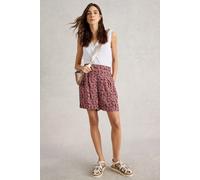 White Stuff Matilda Crinkle Short Pink Print Talla: 8 | Pantalones Cortos Outlet | Mujer | Rosa