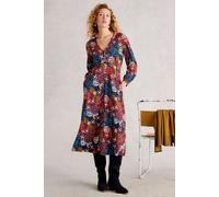 White Stuff Megan Jersey Dress Chartreuse Multi Talla: 14 REGULAR | Vestidos Midi Outlet | Mujer | Verde