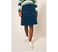 White Stuff Melody Cord Skirt Dark Teal Talla: 24 | Mini Faldas Outlet | Mujer | Cian