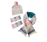 White Stuff Mini Me Pop Fairisle Set Grey Talla: S/M | Outlet | kids | Gris
