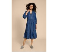 White Stuff Naya Denim Mini Dress Mid Denim Talla: 8 REGULAR | Vestidos Midi Outlet | Mujer | Azul