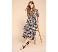 White Stuff Naya Jersey Dre Black Talla: 8R | Vestidos Midi Outlet | Mujer | Negro