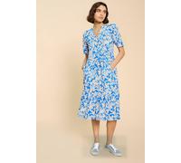 White Stuff Naya Jersey Dre Blue Talla: 12R | Vestidos Midi Outlet | Mujer | Azul