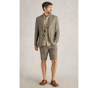 White Stuff Peak Lepal Linen Blazer Khaki Green Talla: 42 | Blazers Outlet | Hombre | Blanco
