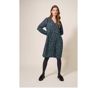 White Stuff Penelope Eco Vero Dre Black Talla: 14 | Vestidos midi Outlet | Mujer | Negro