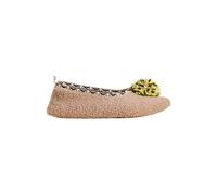 White Stuff Pom Ballet Slipper Dark Natural Talla: 6 | Chancletas Outlet | Mujer