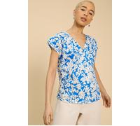 White Stuff Rae Cotton Vest Blue Talla: 12 | Camisas Outlet | Mujer | Azul