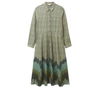 White Stuff Renee Midi Shirt Dress Green Multi Talla: 18R | Blusón Outlet | Mujer | Verde