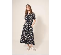 White Stuff Rua Jersey Shirt Dre Black Printed Talla: 10 PETITE | Blusón Outlet | Mujer | Negro