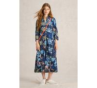 White Stuff Rua Jersey Shirt Dress Blue Print Talla: 8 REGULAR | Blusón Outlet | Mujer | Azul