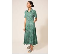 White Stuff Rua Jersey Shirt Dress Teal Multi Talla: 24 REGULAR | Blusón Outlet | Mujer | Cian