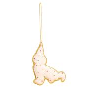 White Stuff Santa Dog Sparkle Dec Natural Multi Talla: OS | Outlet | Mujer