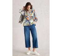 White Stuff Sophie Organic Cotton Shirt Orange Multi Talla: 14 | Manga Larga Outlet | Mujer | Naranja