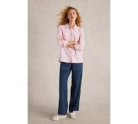 White Stuff Sophie Organic Cotton Shirt Red Multi Talla: 12 | Manga Larga Outlet | Mujer | Rojo