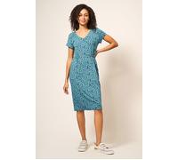 White Stuff Tallie Eco Vero Jersey Dre Teal Talla: 22 | Vestidos Midi Outlet | Mujer | Cian