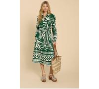 White Stuff Toni Eco Vero Shirt Dre Green Printed Talla: 14R | Blusón Outlet | Mujer | Verde