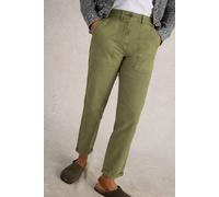 White Stuff Twister Chino Trouser Khaki Green Talla: 12 REGULAR | Pantalones Formales Outlet | Mujer | Marrón