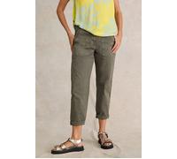 White Stuff Twister Chino Trouser Khaki Green Talla: 18R | Chinos Outlet | Mujer | Marrón