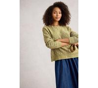White Stuff Victoria Jumper Chartreuse Multi Talla: 18 | Sudaderas con Capucha Outlet | Mujer | Verde