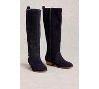 White Stuff Willow Suede Knee High Boot Dark Navy Talla: 5 | Botas Outlet | Mujer | Azul