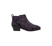 White Stuff Willow Velvet Ankle Boot Dark Grey Talla: 4 | Botas Outlet | Mujer | Gris