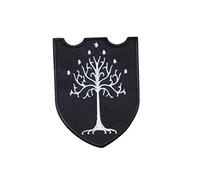 White Three of Gondor, Tolkien, Silmarillion, Lord The Rings, Fantasy, Dragons, Middle Earth, Dungeon Synth, LOTR 5 - Apliques bordados para planchar