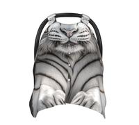 White Tiger - Funda suave para asiento de coche de bebé, funda de lactancia para bebés y niños