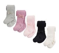 White Tights Girls Thermal Cotton Lined Tights Kids Winter Warm Cable Knit Leggings Toddlers Plain Thick Footed Legging Infant Soft Seamless Stocks Sports Yoga Pantyhose