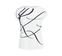 White Top en mezcla de algodón con estampado de logotipo XS